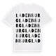 Ladenburg ordlek t-shirt