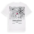Landkreis Böblingen karta t-shirt