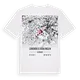 Landkreis Böblingen karta t-shirt