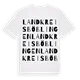 Landkreis Böblingen ordlek t-shirt