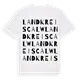 Landkreis Calw ordlek t-shirt