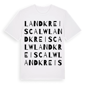 Landkreis Calw ordlek t-shirt – ekologisk bomull t-shirt från Pinshirt