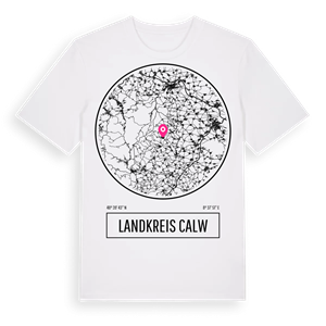 Landkreis Calw t-shirt – ekologisk bomull t-shirt från Pinshirt