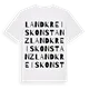 Landkreis Konstanz ordlek t-shirt