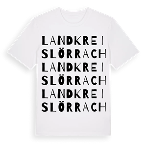 Landkreis Lörrach ordlek t-shirt – ekologisk bomull t-shirt från Pinshirt