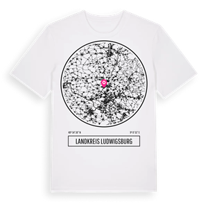 Landkreis Ludwigsburg t-shirt – ekologisk bomull t-shirt från Pinshirt