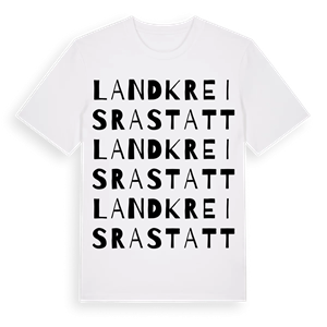 Landkreis Rastatt ordlek t-shirt – ekologisk bomull t-shirt från Pinshirt