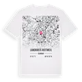Landkreis Rottweil karta t-shirt