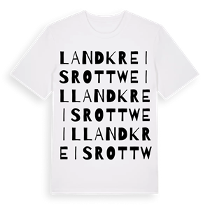 Landkreis Rottweil ordlek t-shirt – ekologisk bomull t-shirt från Pinshirt