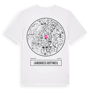 Landkreis Rottweil t-shirt – ekologisk bomull t-shirt från Pinshirt