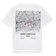 Landkreis Schwäbisch Hall karta t-shirt