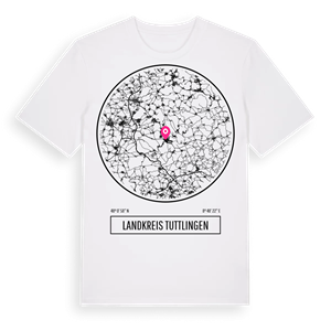 Landkreis Tuttlingen t-shirt – ekologisk bomull t-shirt från Pinshirt