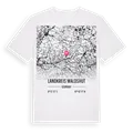 Landkreis Waldshut karta t-shirt