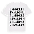 Landkreis Waldshut ordlek t-shirt