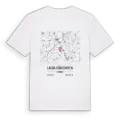 Lauda-Königshofen karta t-shirt
