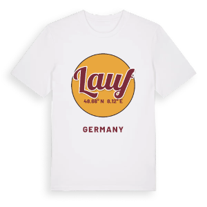 Lauf cirkel t-shirt – ekologisk bomull t-shirt från Pinshirt