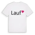 Lauf hjärta t-shirt