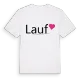 Lauf hjärta t-shirt