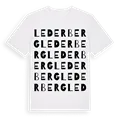 Lederberg ordlek t-shirt