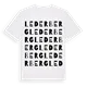 Lederberg ordlek t-shirt