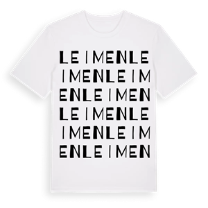 Leimen ordlek t-shirt – ekologisk bomull t-shirt från Pinshirt