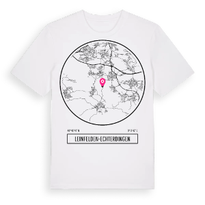 Leinfelden-Echterdingen t-shirt – ekologisk bomull t-shirt från Pinshirt
