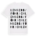Lemberg/Föhrich ordlek t-shirt