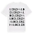 Lenzhalde ordlek t-shirt