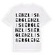 Lenzlisberg ordlek t-shirt