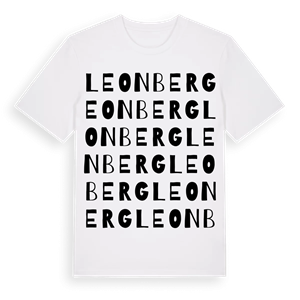 Leonberg ordlek t-shirt – ekologisk bomull t-shirt från Pinshirt