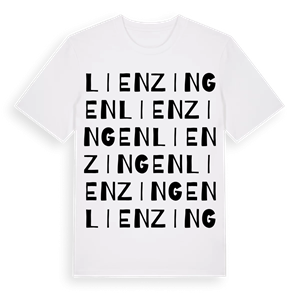Lienzingen ordlek t-shirt – ekologisk bomull t-shirt från Pinshirt