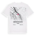 Lindenschulviertel karta t-shirt