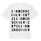 Lindenschulviertel ordlek t-shirt