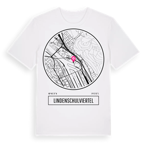 Lindenschulviertel t-shirt – ekologisk bomull t-shirt från Pinshirt
