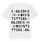 Linkenheim-Hochstetten ordlek t-shirt