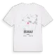 Löchgau karta t-shirt