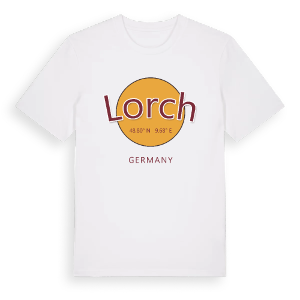 Lorch cirkel t-shirt – ekologisk bomull t-shirt från Pinshirt