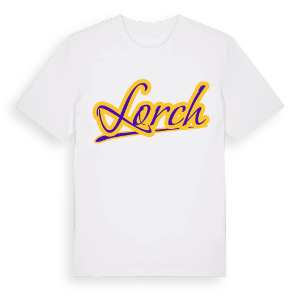 Lorch baseball t-shirt – ekologisk bomull t-shirt från Pinshirt