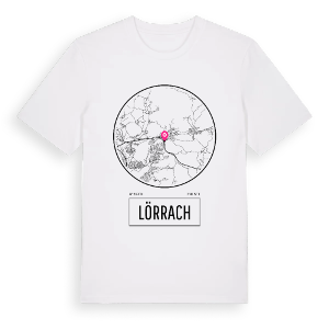 Lörrach t-shirt – ekologisk bomull t-shirt från Pinshirt