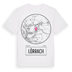 Lörrach t-shirt – ekologisk bomull t-shirt från Pinshirt