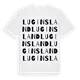 Luginsland ordlek t-shirt