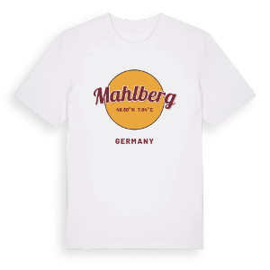 Mahlberg cirkel t-shirt – ekologisk bomull t-shirt från Pinshirt