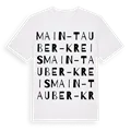 Main-Tauber-Kreis ordlek t-shirt