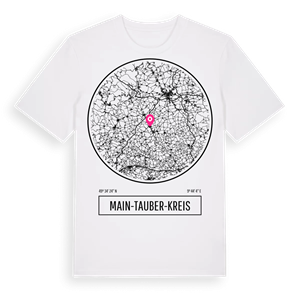 Main-Tauber-Kreis t-shirt – ekologisk bomull t-shirt från Pinshirt