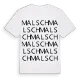 Malsch ordlek t-shirt
