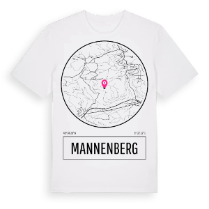 Mannenberg t-shirt – ekologisk bomull t-shirt från Pinshirt