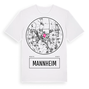 Mannheim t-shirt – ekologisk bomull t-shirt från Pinshirt