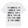 Mannheim ordlek t-shirt