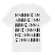 Mannheim ordlek t-shirt