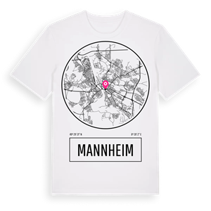 Mannheim t-shirt – ekologisk bomull t-shirt från Pinshirt